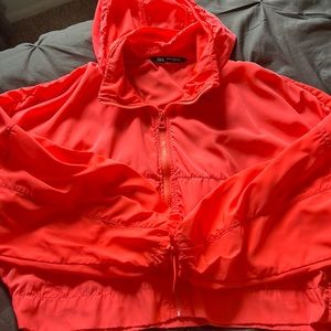 Pink Zara zip jacket